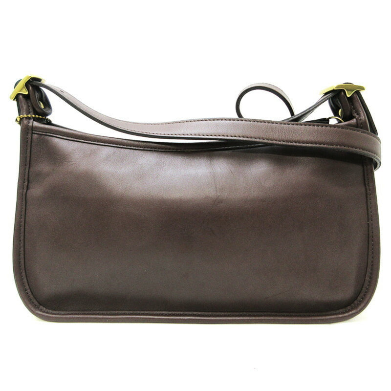 Coach COACH Shoulder Bag Old Leather Brown JOC 9071 Womens Mens