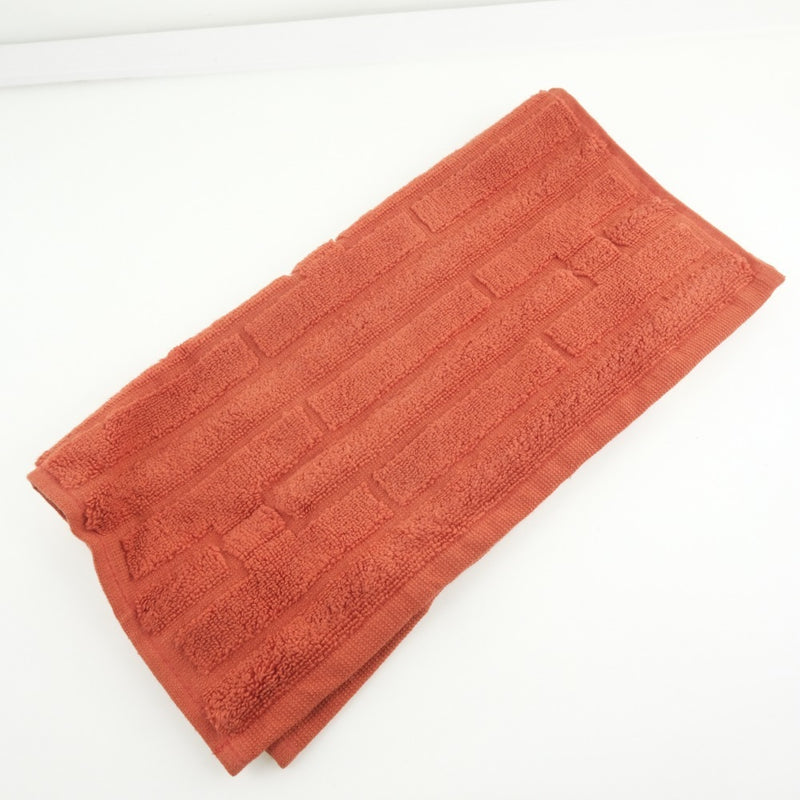 HERMES Hermes 101299M-18 Cotton Orange Unisex Towel