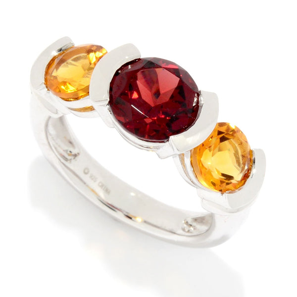 Brand New Red Garnet Ring