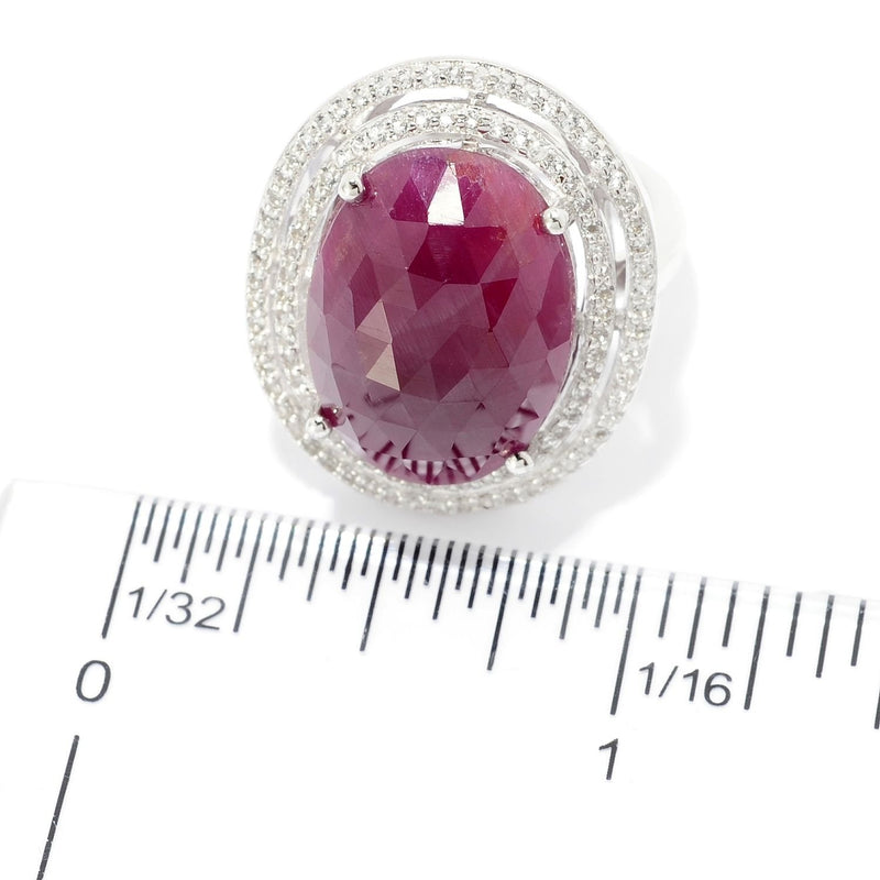 Brand New Indian Ruby Ring