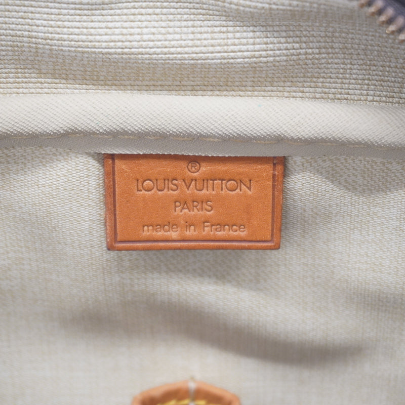 Auth Louis Vuitton Monogram Deauville M47270 Womens Handbag
