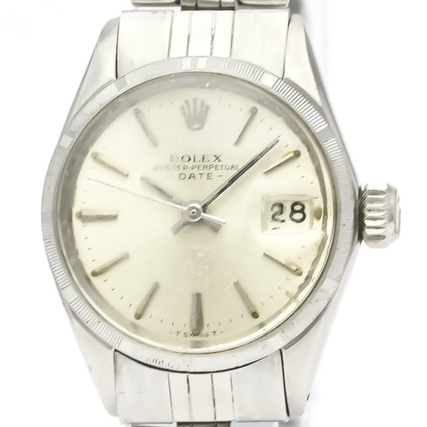 Rolex Automatic Stainless Steel Womens Dress Watch 6517