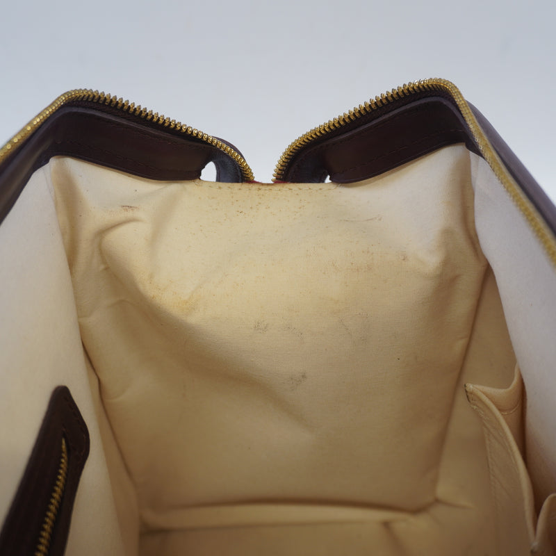 Auth Louis Vuitton Handbag Monogram Mini Josephine GM M92311 Threes