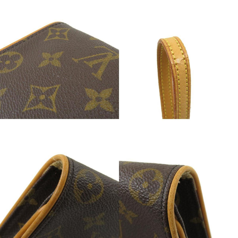 Louis Vuitton M51854 Pochette Twin PM Monogram Shoulder Bag Canvas Ladies LOUIS VUITTON