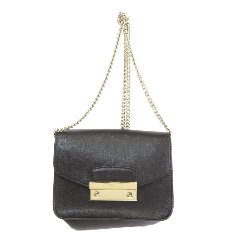 Furla Metropolis Shoulder Bag Leather Ladies