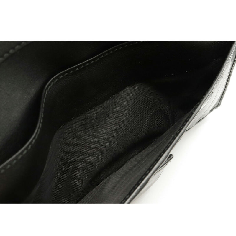 Gucci Micro Shima Bi-Fold Long Wallet Leather Black 449393