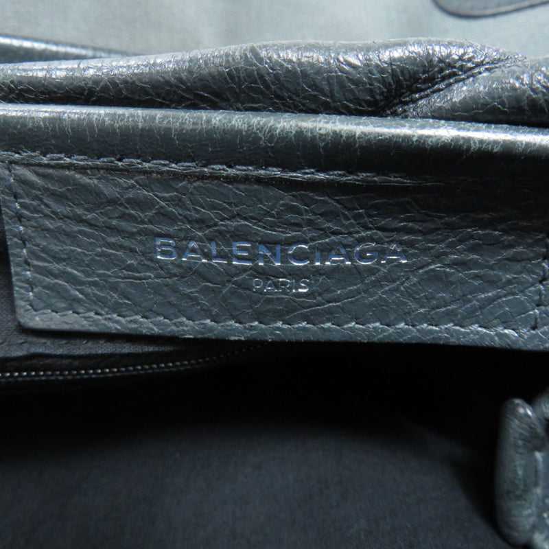 Balenciaga 542017 Navy Hippo S Tote Bag Leather Women's BALENCIAGA