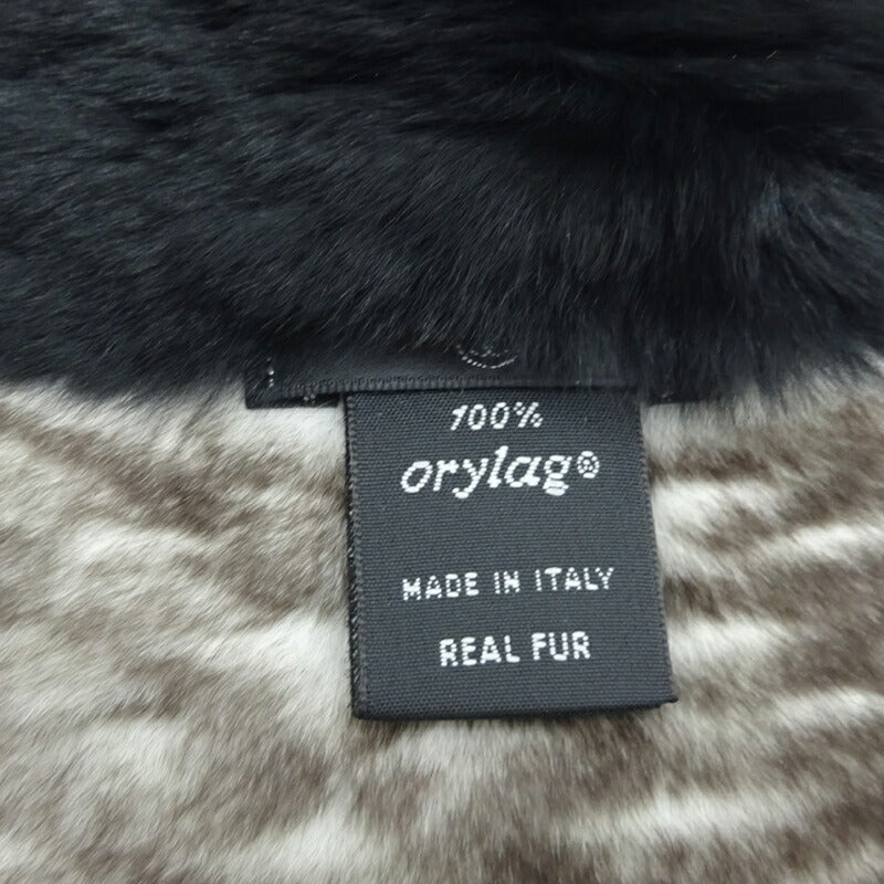 Chanel Orirag Fur Muffler Womens A73766 Black