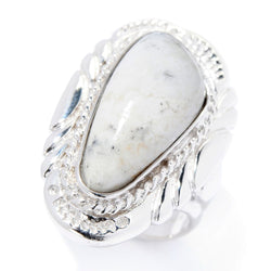 Brand New White Buffalo Ring