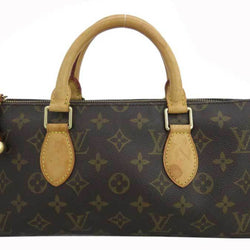 Louis Vuitton Bag Monogram Popin Cool Brown Canvas Handbag Small Ladies M40009