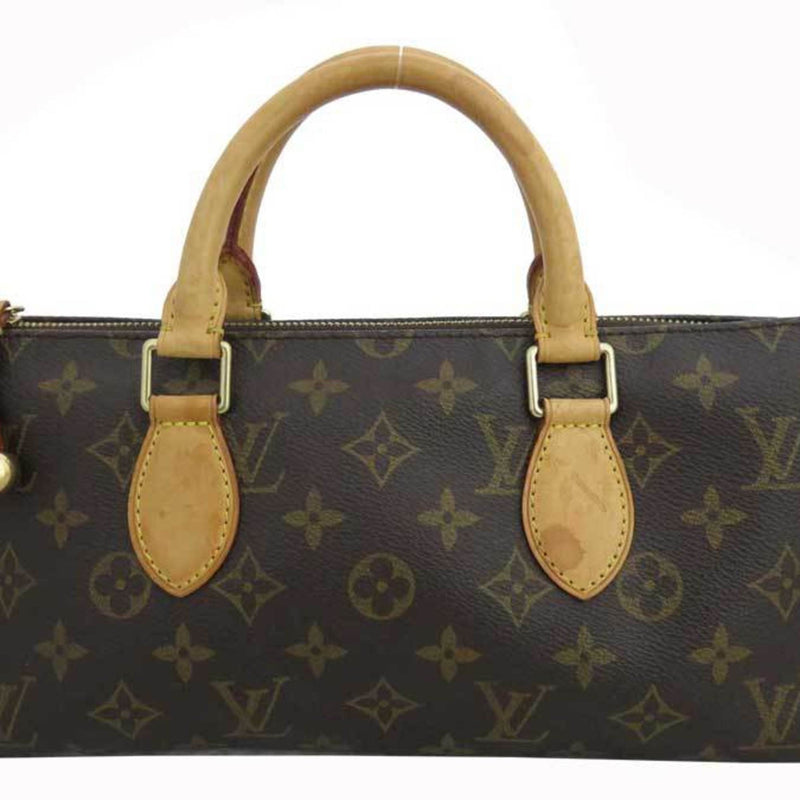 Louis Vuitton Bag Monogram Popin Cool Brown Canvas Handbag Small Ladies M40009