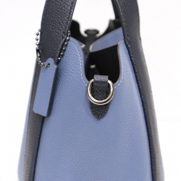 Coach Hadley Hobo 21 88151 Blue Shoulder Bag Ladies