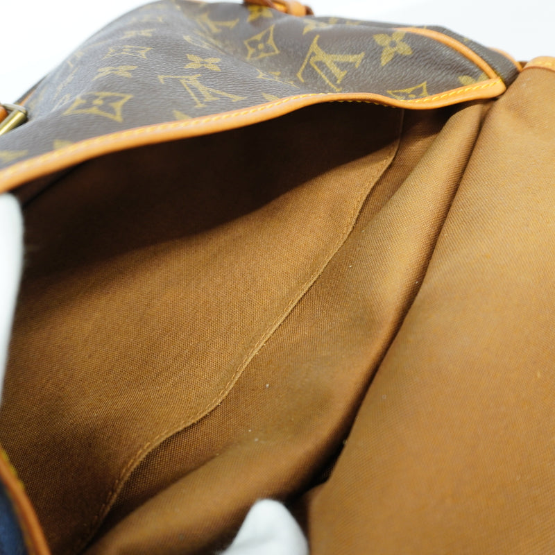 Auth Louis Vuitton Shoulder Bag Monogram Saumur 30 M42256