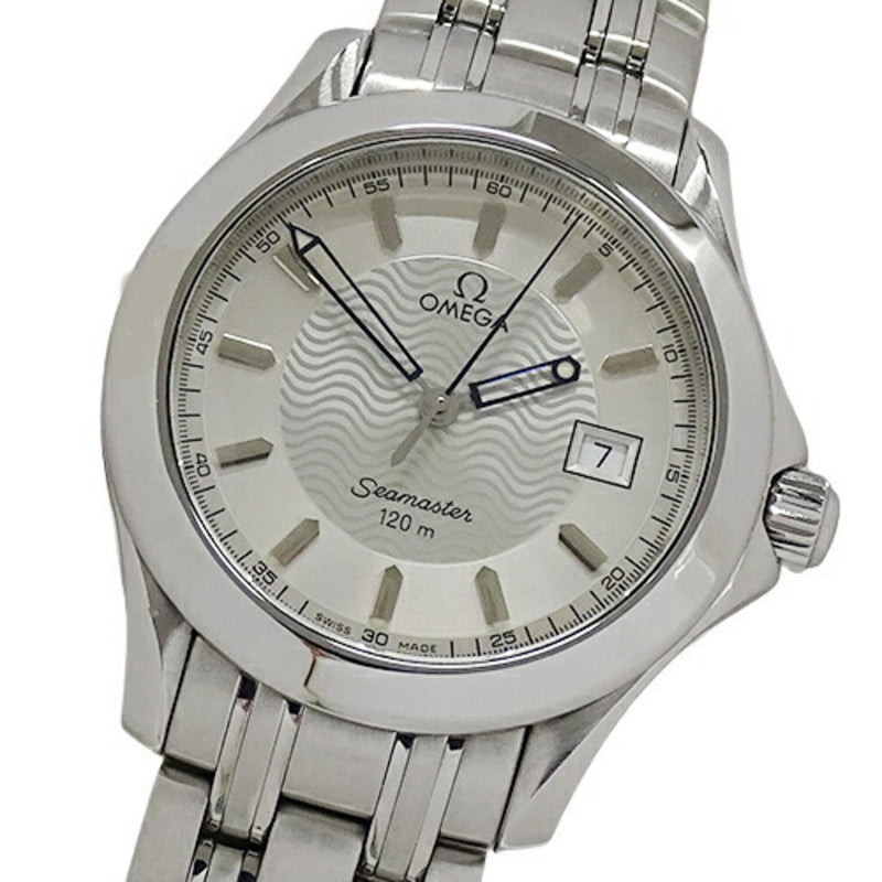 Omega Seamaster Quartz Stainless Steel Watch