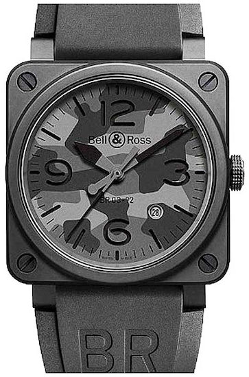 BELL & ROSS Mod. BLACK CAMO