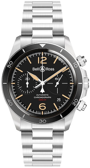 BELL & ROSS Mod. STEEL HERITAGE