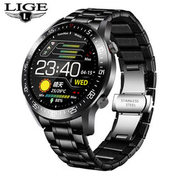 Full Circle Touch Screen Sports Fitness Watch for Men