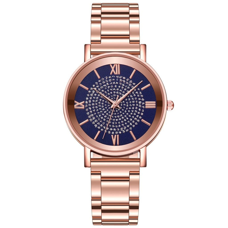 Womens Watch Luxury Male Female Quartz Men Watches Stainless Steel Dial Casual Fashion Bracelet Ladies Girls Clock Gifts 2020