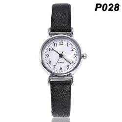 Women Classic Quartz Watch PU Leather Band Round Dial Sports Watch Gifts TT@88