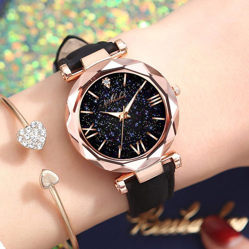 Modern Fashion Mesh Stainless Steel Bracelet Casual Wrist Watch for Woman Quartz Watches Women Students Lovers Jellies Reloj &50