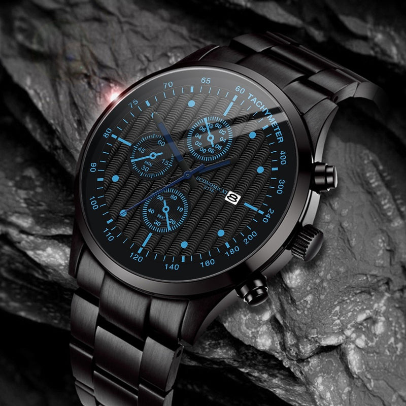 Quartz Watch Fashion Men Luxury Steel Machinery Feel Watches Men Calendar Casual Wristwatch relojes hombre 2021 modernos relogio