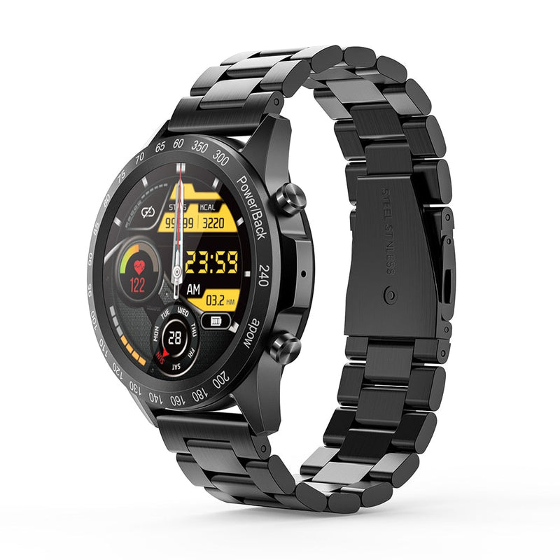Smartwatch with Bluetooth Calling, Heart Rate & Blood Pressure Tracking for Men
