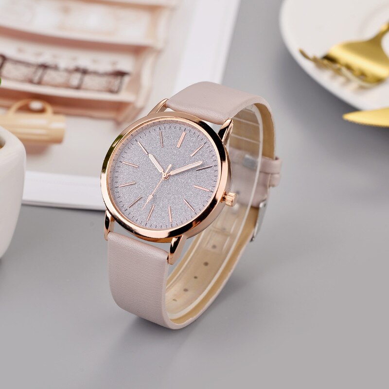 Luxury Brand Leather Quartz Womens Watch Ladies Fashion Watch Women Wristwatch Clock Watch for Women Luxury Reloj Mujer