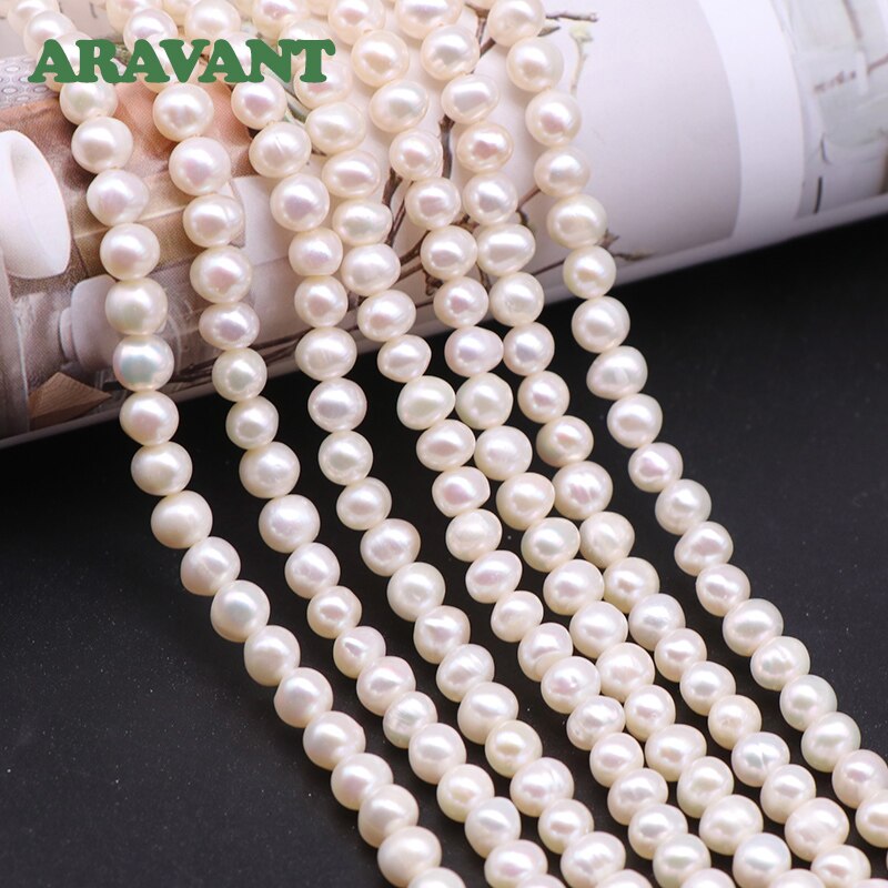 8MM White/Pink/Purple Natural Pearl 925 Silver 16/18/20 Inch Necklace Chain For Women Wedding Jewelry