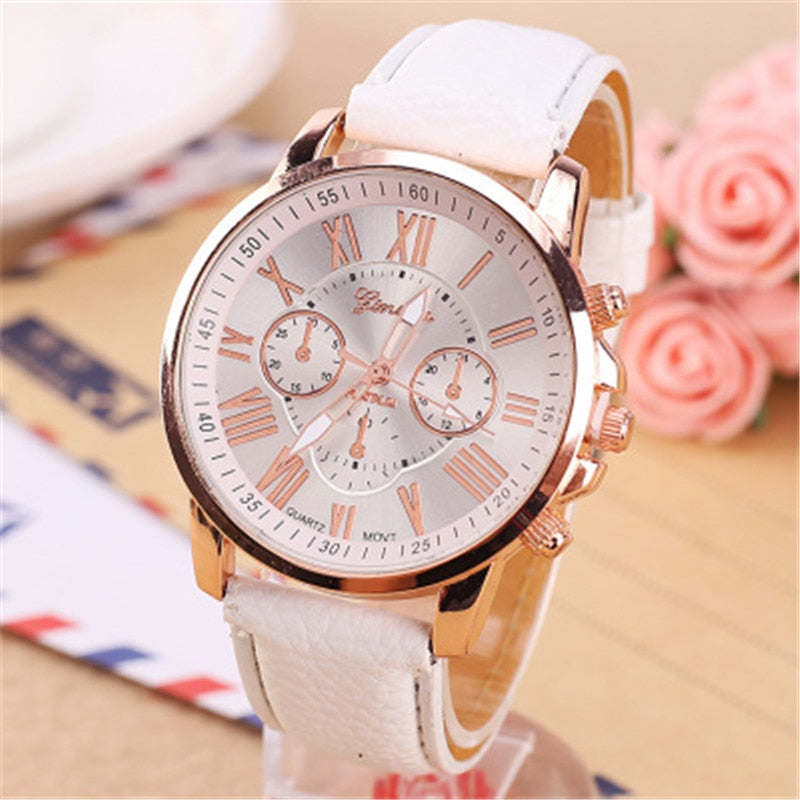 2019 latest fashion pinbo women luxury brand quartz clock watch high quality leather strap ladies wristwatches relogio feminino