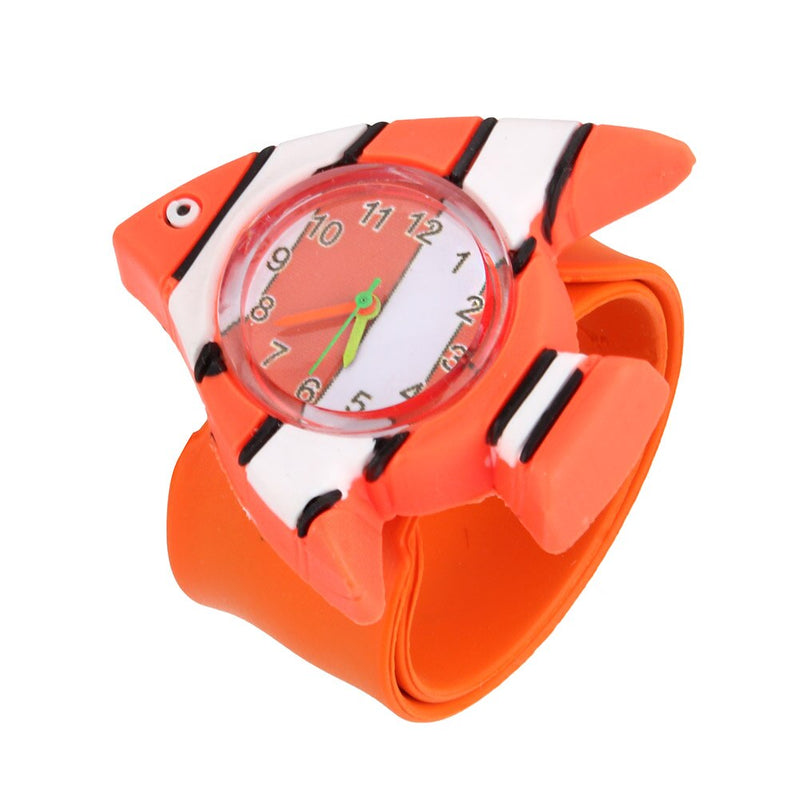 New Cute Animal Cartoon Silicone Band Bracelet Wristband Watch For Babies Kids XRQ88