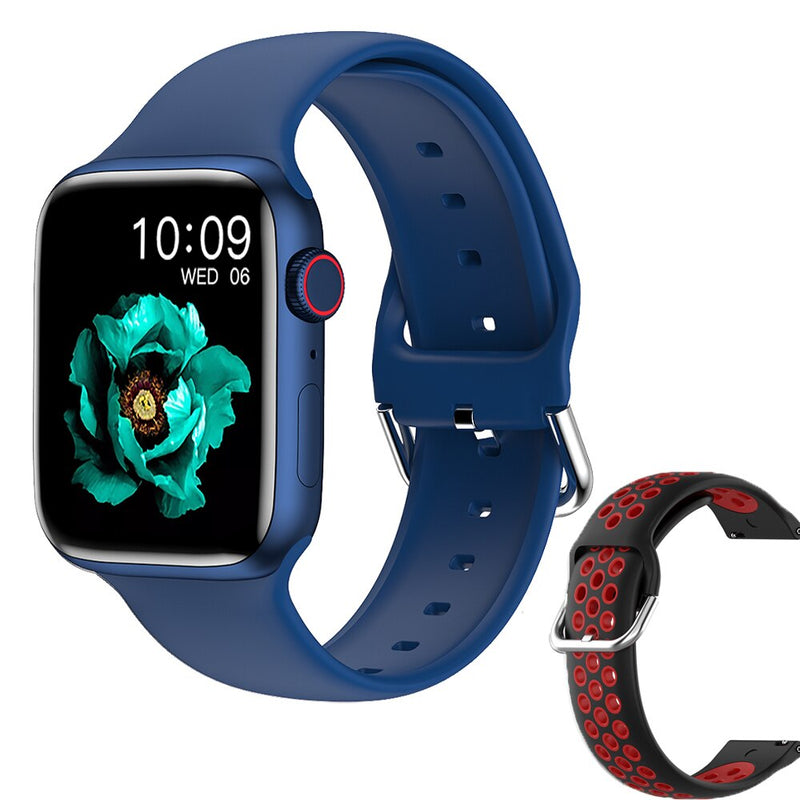 Stainless Steel IWO W66 Smart Watch with Bluetooth Call and 1.69 Inch Display for Women