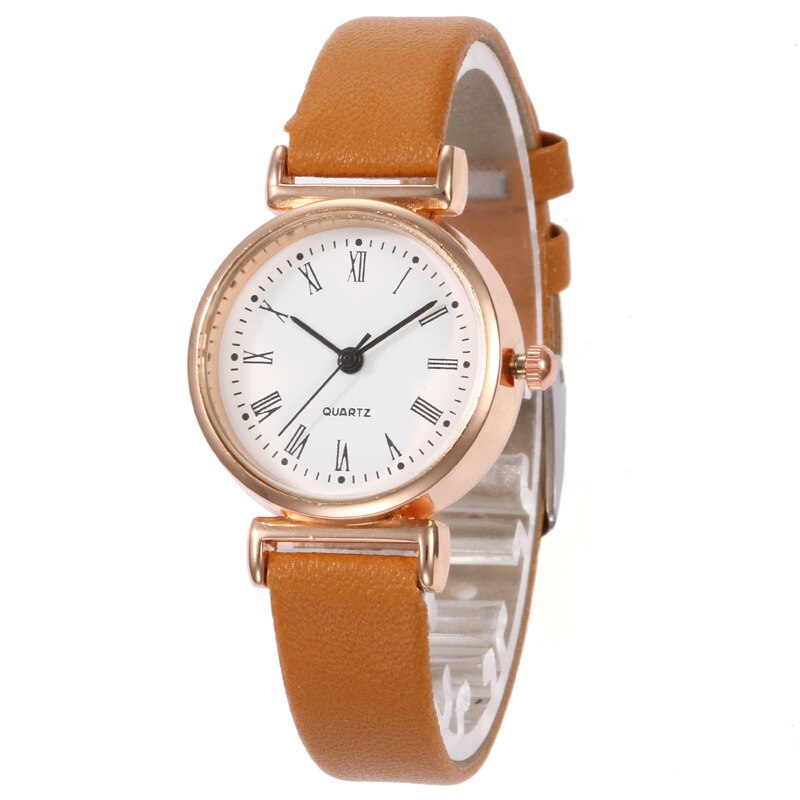 New Fashion Women Watches Ladies Retro Leather Strap Casual Quartz Watch Women Small Dial Thin Dress Watch Gift Relogio Feminino