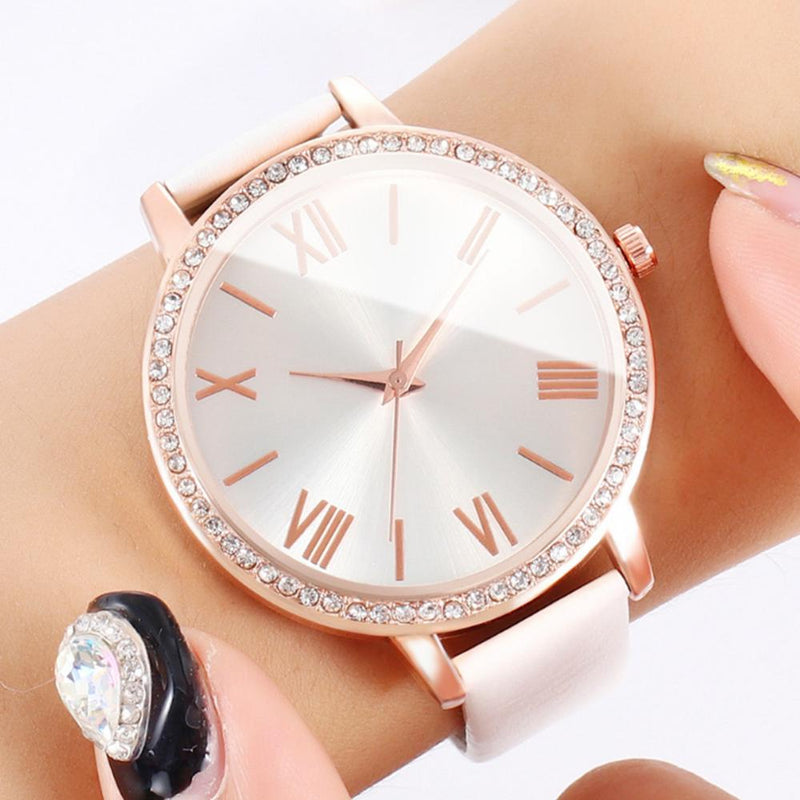 Hot Sale Clock Watch Women Luxury Fashion Casual Quartz Watches Ladies Elegant Wrist Watch Students Lovers Jellies Ceasuri &50