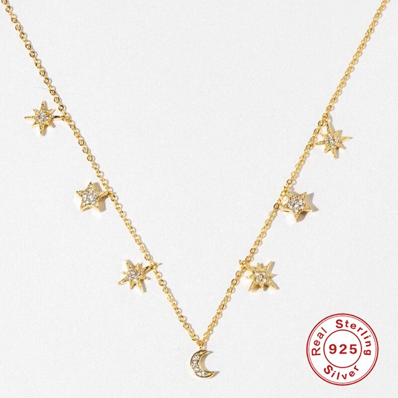 925 Sterling Silver Choker Necklace for Women