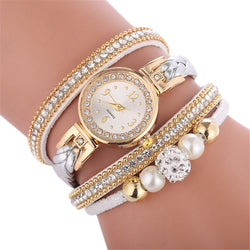 Ladies elegant wrist watch girl Beautiful Fashion Bracelet Watch Ladies Watch  Round bracelet watch Wristwatch Clock Gift
