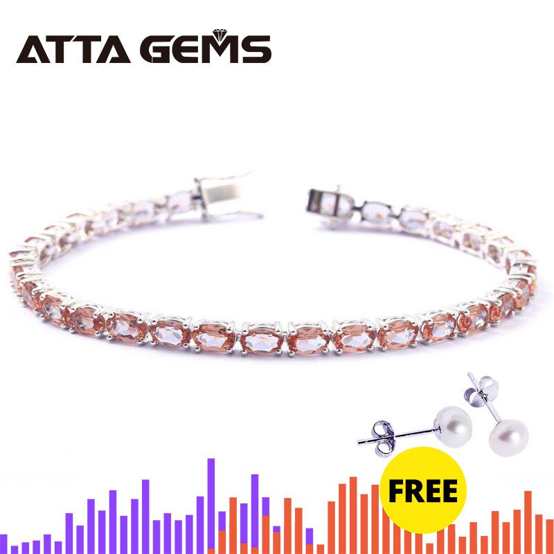Romantic 30 Carats Created Zultanite Bracelet 925 Sterling Silver