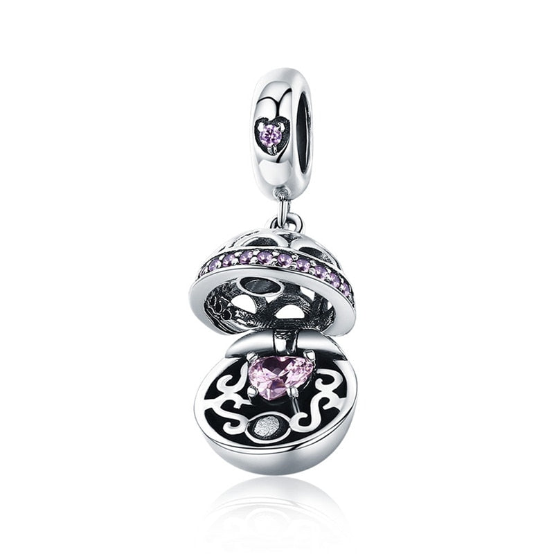 925 Sterling Silver Ball Charms for Charm Bracelets & Necklaces.