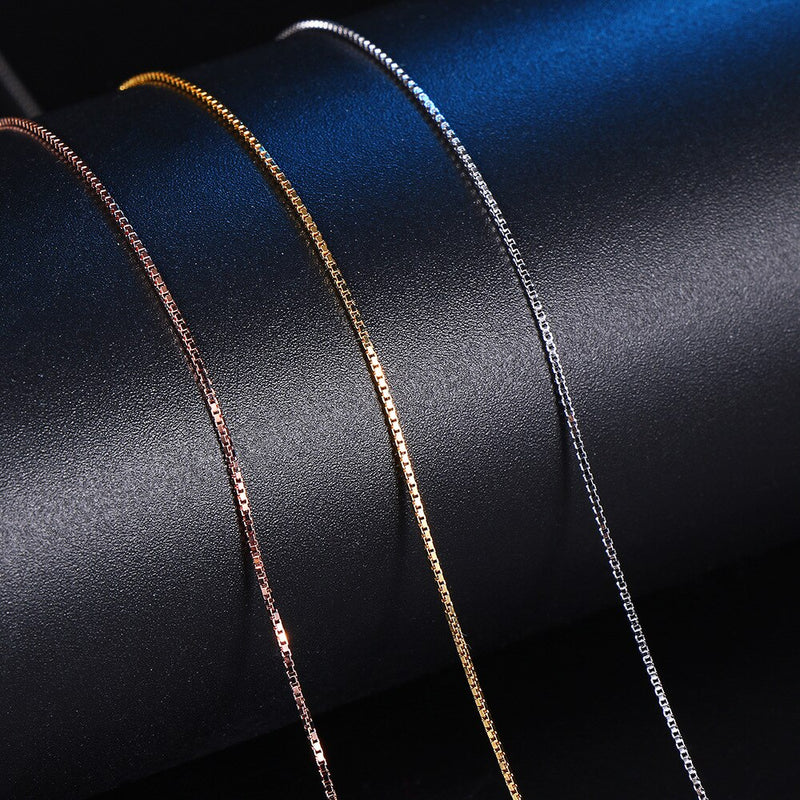 Sterling Silver Chain Necklace for Pendant for Women