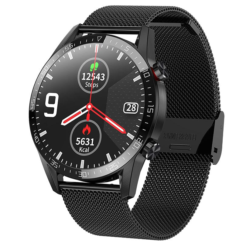 Smartwatch with ECG, IP68 Waterproof, for Android & iOS (Men's)