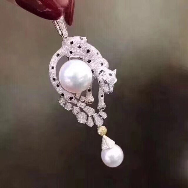 Silver Fresh Water White Pearl Pendant for Her