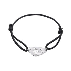 Moonmory Handcuff Bracelet available in 925 Sterling Silver Silver Black14K Golden or Rose Gold