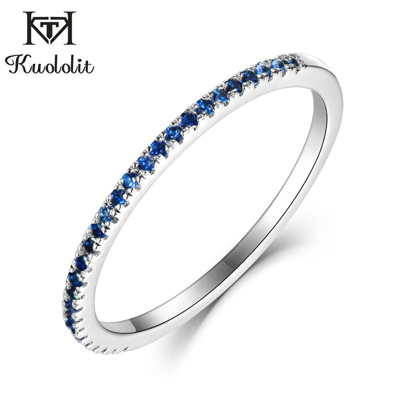 10K Gold Sapphire Ring for Women