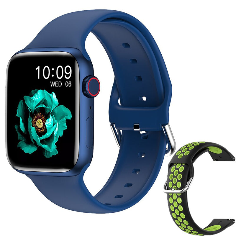 Stainless Steel IWO W66 Smart Watch with Bluetooth Call and 1.69 Inch Display for Women