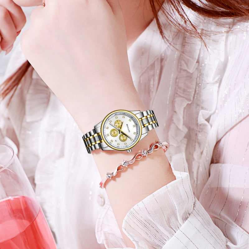 Women Fashion Sports car Luxury Watches Womens Quartz Wristwatches Ladies Luxury Rhinestone Dial Clock Waterproof Reloj Mujer