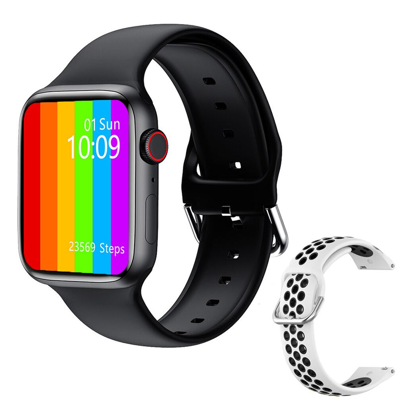 Stainless Steel IWO W66 Smart Watch with Bluetooth Call and 1.69 Inch Display for Women