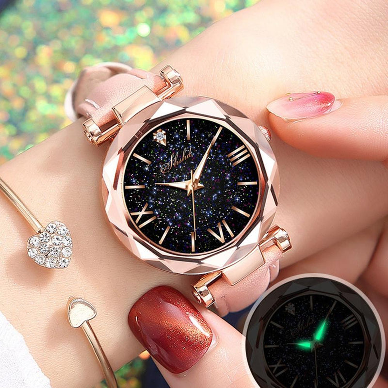 Modern Fashion Mesh Stainless Steel Bracelet Casual Wrist Watch for Woman Quartz Watches Women Students Lovers Jellies Reloj &50