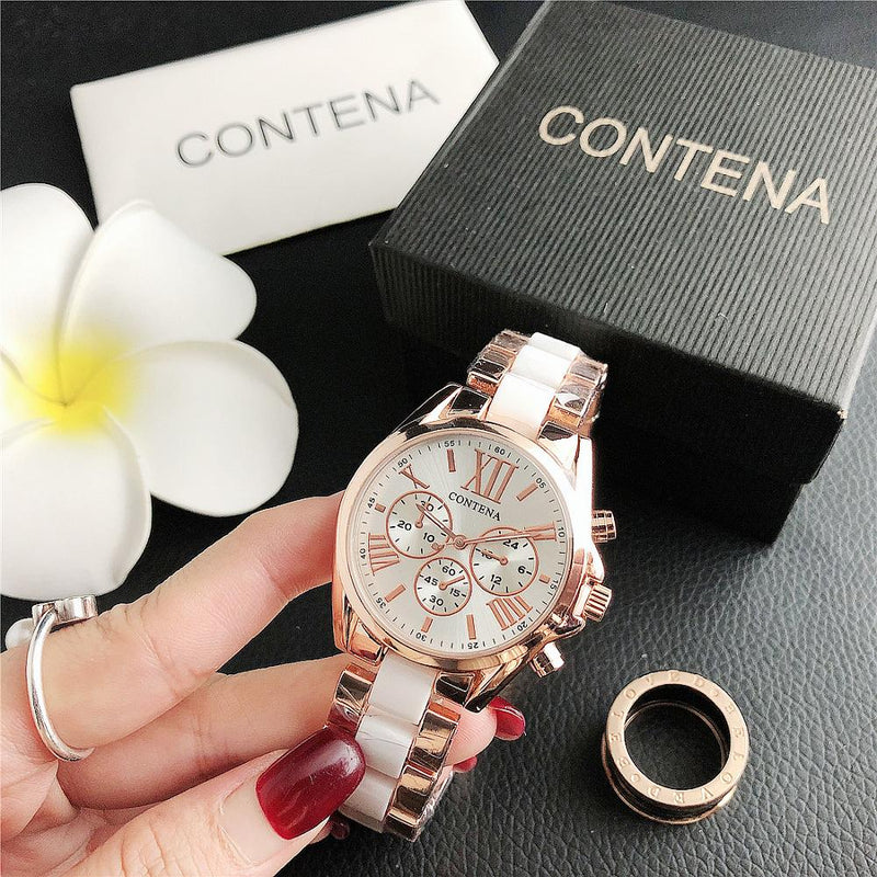Women Watches 2020 Luxury Sport Analog Quartz Women Bracelet Dress Watch Round Dial Stainless Steel Female Clock Reloj Mujer