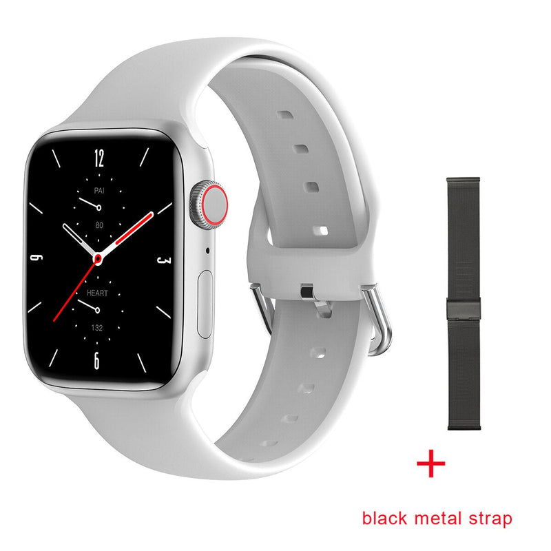 Stainless Steel IWO W66 Smart Watch with Bluetooth Call and 1.69 Inch Display for Women