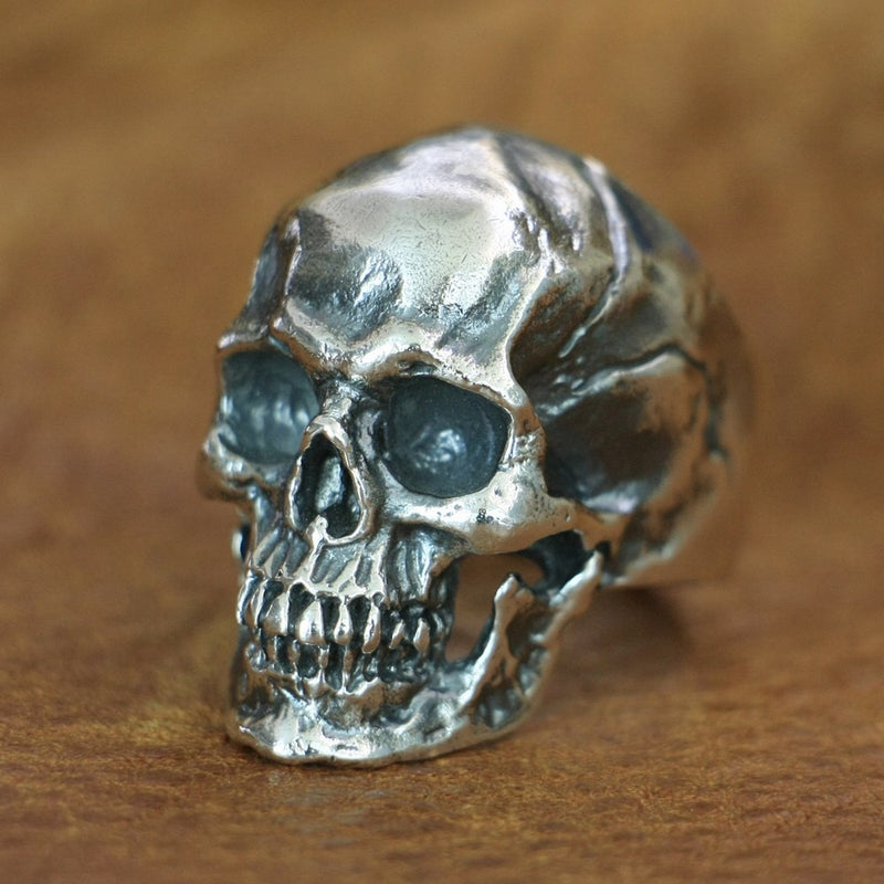 Sterling Silver Skull Ring .