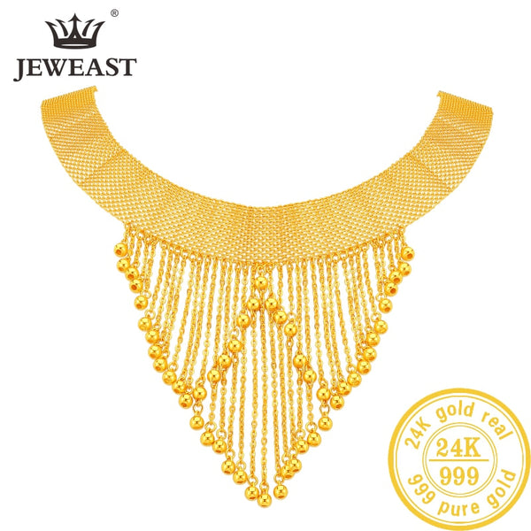 24K Gold Classic Necklace for Women